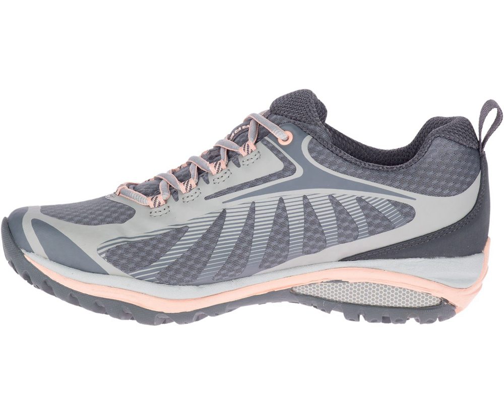 Merrell Hiking Shoes Grey - Siren Edge 3 Waterproof - Womens 03SXGMZFV